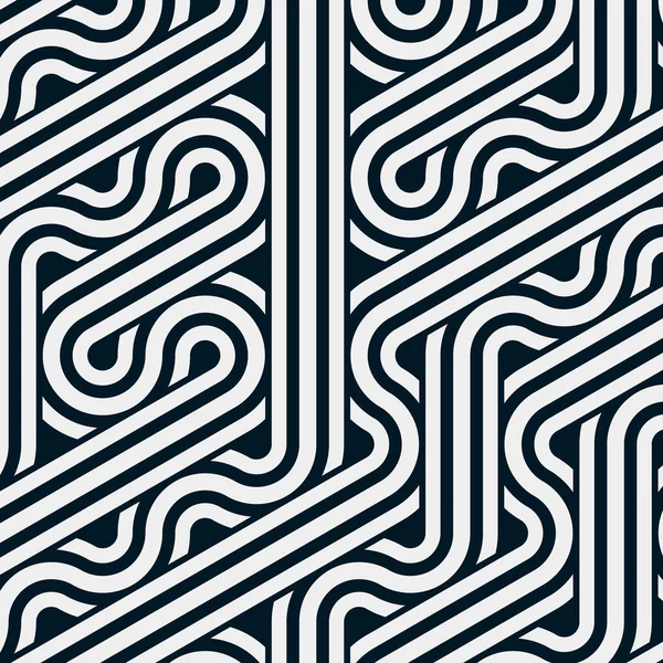 Renkli fayanslar, pürüzsüz rastgele birbirine bağlı dalgalı çizgiler deseni, bağlantı sanatı arkaplan tasarımı çizimi  