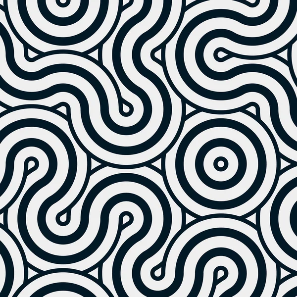 dalgalı ve eğri çizgileri olan renkli fayanslar, bağlantı sanatı arkaplan tasarımı illüstrasyonu 