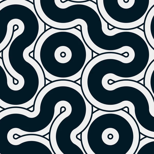 dalgalı ve eğri çizgileri olan renkli fayanslar, bağlantı sanatı arkaplan tasarımı illüstrasyonu 