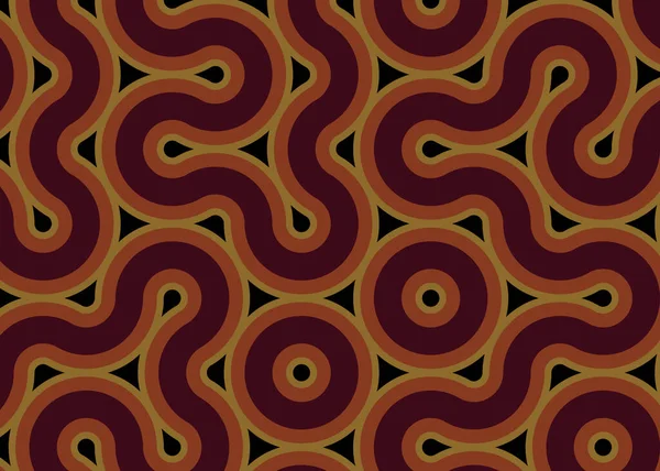 Renkli fayanslar, pürüzsüz rastgele birbirine bağlı dalgalı çizgiler deseni, bağlantı sanatı arkaplan tasarımı çizimi  