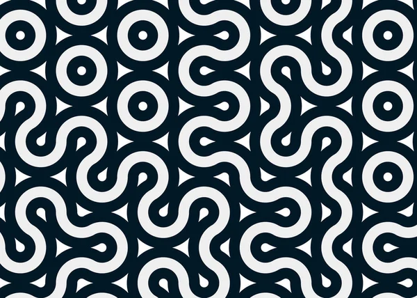 Renkli fayanslar, pürüzsüz rastgele birbirine bağlı dalgalı çizgiler deseni, bağlantı sanatı arkaplan tasarımı çizimi  