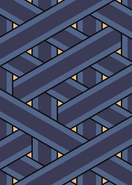 Renkli fayans, kusursuz rastgele dokuma çizgileri deseni, bağlantı sanatı arkaplan tasarımı illüstrasyonu  