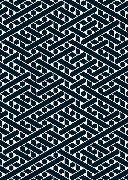 Renkli fayans, kusursuz rastgele dokuma çizgileri deseni, bağlantı sanatı arkaplan tasarımı illüstrasyonu  