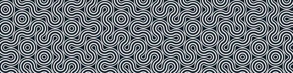 彩色瓷砖 带有波浪形和弯曲线条 连接艺术背景设计图解 — 图库矢量图片