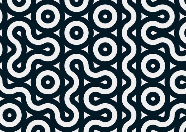 Renkli fayanslar, pürüzsüz rastgele birbirine bağlı dalgalı çizgiler deseni, bağlantı sanatı arkaplan tasarımı çizimi  