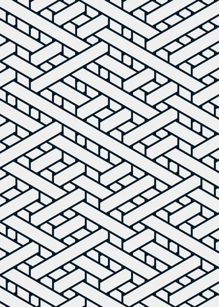 Renkli fayans, kusursuz rastgele dokuma çizgileri deseni, bağlantı sanatı arkaplan tasarımı illüstrasyonu  