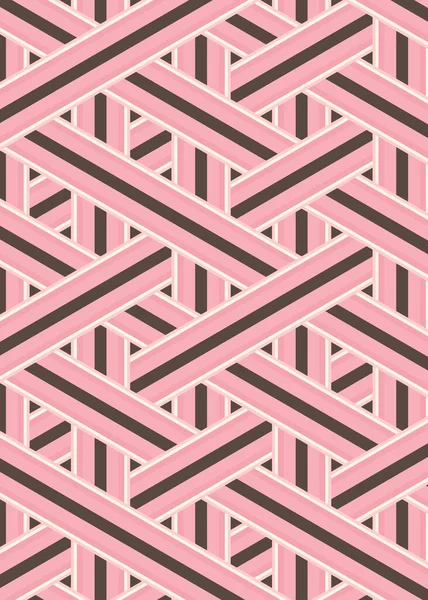 Renkli fayans, kusursuz rastgele dokuma çizgileri deseni, bağlantı sanatı arkaplan tasarımı illüstrasyonu  