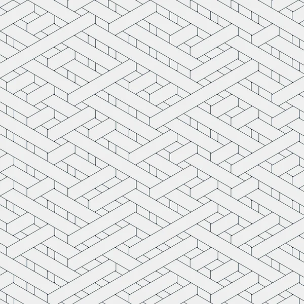 Renkli fayans, kusursuz rastgele dokuma çizgileri deseni, bağlantı sanatı arkaplan tasarımı illüstrasyonu  