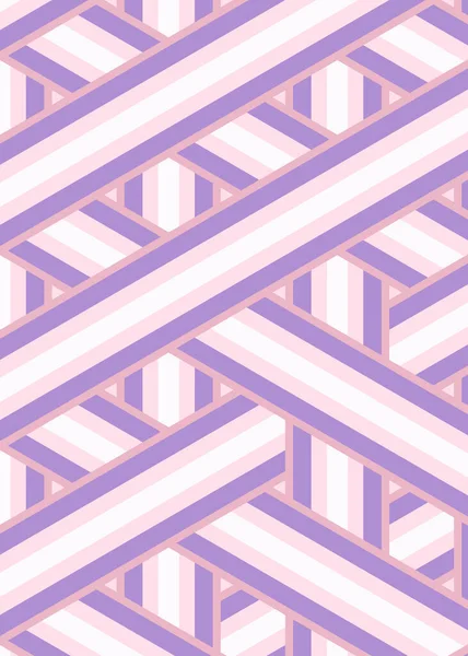 Renkli fayans, kusursuz rastgele dokuma çizgileri deseni, bağlantı sanatı arkaplan tasarımı illüstrasyonu  