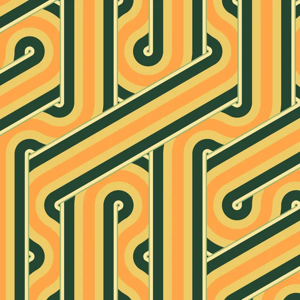 Renkli fayans, kusursuz rastgele dokuma çizgileri deseni, bağlantı sanatı arkaplan tasarımı illüstrasyonu  