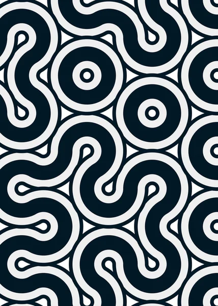 Renkli fayanslar, pürüzsüz rastgele birbirine bağlı dalgalı çizgiler deseni, bağlantı sanatı arkaplan tasarımı çizimi  