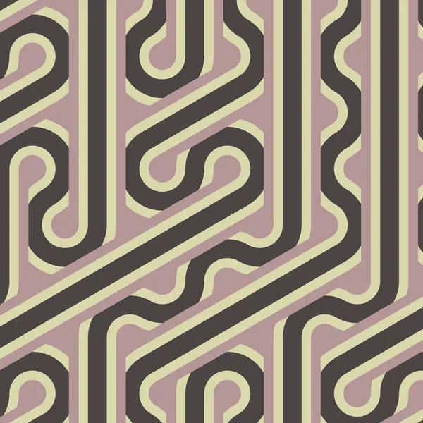 Renkli fayans, kusursuz rastgele dokuma çizgileri deseni, bağlantı sanatı arkaplan tasarımı illüstrasyonu  