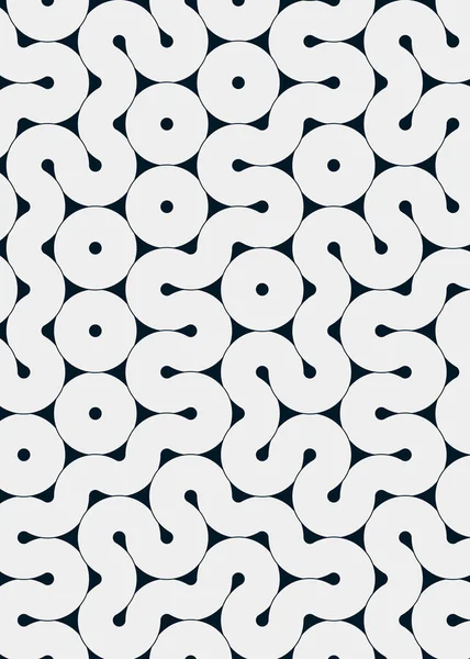 Renkli fayanslar, pürüzsüz rastgele birbirine bağlı dalgalı çizgiler deseni, bağlantı sanatı arkaplan tasarımı çizimi  