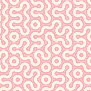 dalgalı ve eğri çizgileri olan renkli fayanslar, bağlantı sanatı arkaplan tasarımı illüstrasyonu 