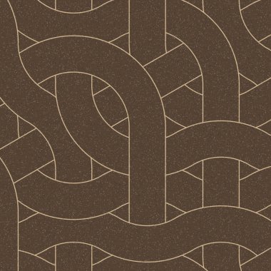 Renkli fayanslar, pürüzsüz rastgele birbirine bağlı dalgalı çizgiler deseni, bağlantı sanatı arkaplan tasarımı çizimi  