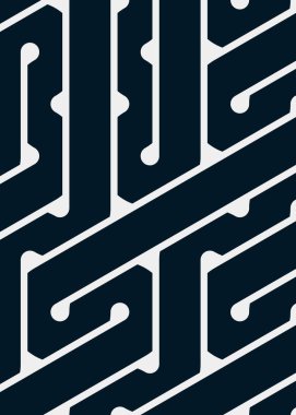 Renkli fayanslar, pürüzsüz rastgele birbirine bağlı dalgalı çizgiler deseni, bağlantı sanatı arkaplan tasarımı çizimi  