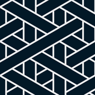 Renkli fayans, kusursuz rastgele dokuma çizgileri deseni, bağlantı sanatı arkaplan tasarımı illüstrasyonu  