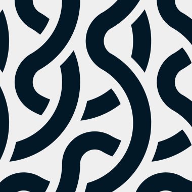 Renkli fayanslar, pürüzsüz rastgele birbirine bağlı dalgalı çizgiler deseni, bağlantı sanatı arkaplan tasarımı çizimi  