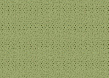 Renkli fayanslar, pürüzsüz rastgele birbirine bağlı dalgalı çizgiler deseni, bağlantı sanatı arkaplan tasarımı çizimi  