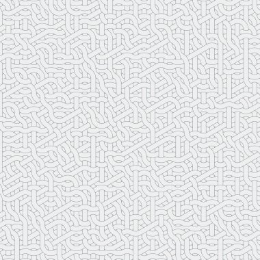 Renkli fayanslar, pürüzsüz rastgele birbirine bağlı dalgalı çizgiler deseni, bağlantı sanatı arkaplan tasarımı çizimi  