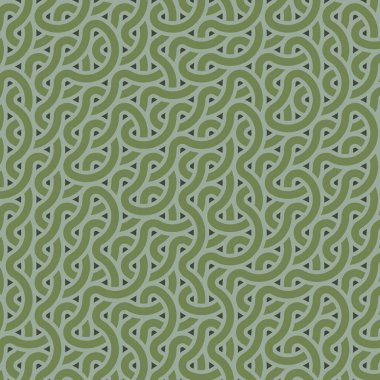 Renkli fayanslar, pürüzsüz rastgele birbirine bağlı dalgalı çizgiler deseni, bağlantı sanatı arkaplan tasarımı çizimi  