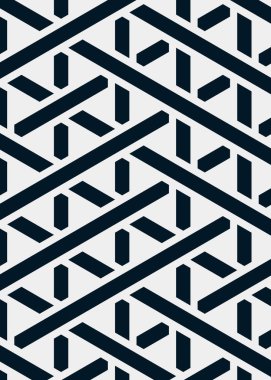 Renkli fayans, kusursuz rastgele dokuma çizgileri deseni, bağlantı sanatı arkaplan tasarımı illüstrasyonu  