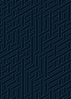 Renkli fayanslar, pürüzsüz rastgele birbirine bağlı dalgalı çizgiler deseni, bağlantı sanatı arkaplan tasarımı çizimi  