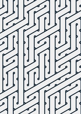 Renkli fayanslar, pürüzsüz rastgele birbirine bağlı dalgalı çizgiler deseni, bağlantı sanatı arkaplan tasarımı çizimi  