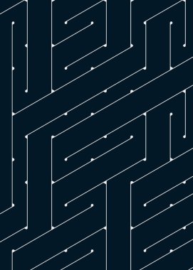 Renkli fayanslar, pürüzsüz rastgele birbirine bağlı dalgalı çizgiler deseni, bağlantı sanatı arkaplan tasarımı çizimi  