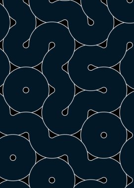 dalgalı ve eğri çizgileri olan renkli fayanslar, bağlantı sanatı arkaplan tasarımı illüstrasyonu 