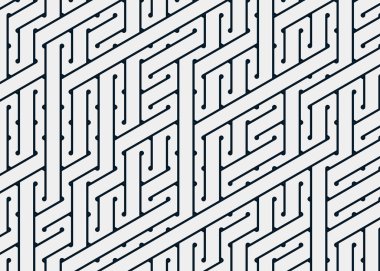 Renkli fayanslar, pürüzsüz rastgele birbirine bağlı dalgalı çizgiler deseni, bağlantı sanatı arkaplan tasarımı çizimi  