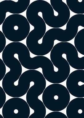 dalgalı ve eğri çizgileri olan renkli fayanslar, bağlantı sanatı arkaplan tasarımı illüstrasyonu 