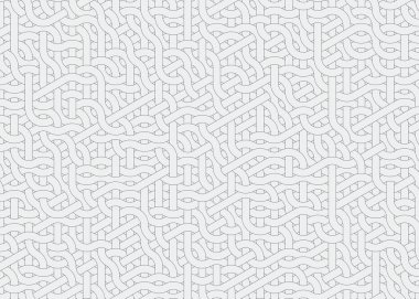 Renkli fayanslar, pürüzsüz rastgele birbirine bağlı dalgalı çizgiler deseni, bağlantı sanatı arkaplan tasarımı çizimi  