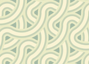 Renkli fayanslar, pürüzsüz rastgele birbirine bağlı dalgalı çizgiler deseni, bağlantı sanatı arkaplan tasarımı çizimi  