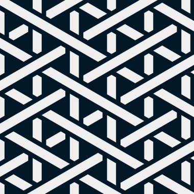 Renkli fayans, kusursuz rastgele dokuma çizgileri deseni, bağlantı sanatı arkaplan tasarımı illüstrasyonu  