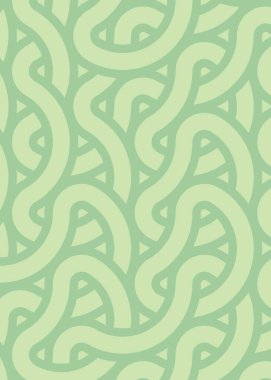 Renkli fayanslar, pürüzsüz rastgele birbirine bağlı dalgalı çizgiler deseni, bağlantı sanatı arkaplan tasarımı çizimi  