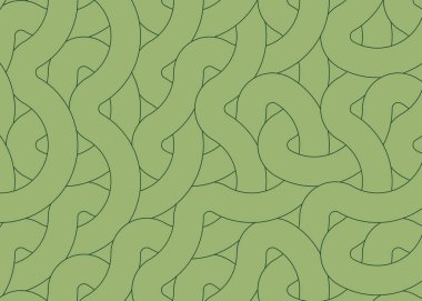 Renkli fayanslar, pürüzsüz rastgele birbirine bağlı dalgalı çizgiler deseni, bağlantı sanatı arkaplan tasarımı çizimi  