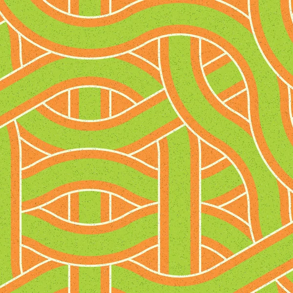 Renkli fayanslar, pürüzsüz rastgele birbirine bağlı dalgalı çizgiler deseni, bağlantı sanatı arkaplan tasarımı çizimi  