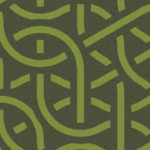 Renkli fayanslar, pürüzsüz rastgele birbirine bağlı dalgalı çizgiler deseni, bağlantı sanatı arkaplan tasarımı çizimi  