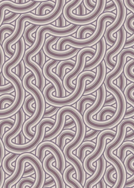 Renkli fayanslar, pürüzsüz rastgele birbirine bağlı dalgalı çizgiler deseni, bağlantı sanatı arkaplan tasarımı çizimi  