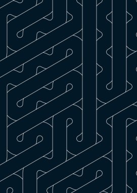 Renkli fayanslar, pürüzsüz rastgele birbirine bağlı dalgalı çizgiler deseni, bağlantı sanatı arkaplan tasarımı çizimi  