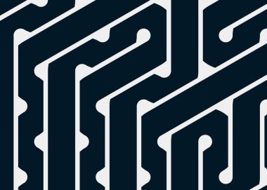 Renkli fayanslar, pürüzsüz rastgele birbirine bağlı dalgalı çizgiler deseni, bağlantı sanatı arkaplan tasarımı çizimi  