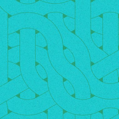 Renkli fayanslar, pürüzsüz rastgele birbirine bağlı dalgalı çizgiler deseni, bağlantı sanatı arkaplan tasarımı çizimi  