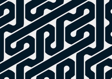 Renkli fayanslar, pürüzsüz rastgele birbirine bağlı dalgalı çizgiler deseni, bağlantı sanatı arkaplan tasarımı çizimi  