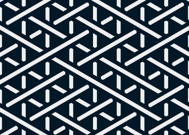 Renkli fayans, kusursuz rastgele dokuma çizgileri deseni, bağlantı sanatı arkaplan tasarımı illüstrasyonu  