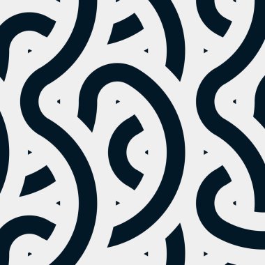 Renkli fayanslar, pürüzsüz rastgele birbirine bağlı dalgalı çizgiler deseni, bağlantı sanatı arkaplan tasarımı çizimi  