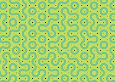 monokrom rastgele geçiş çizgileri üretken sanat tarzı renkli logo illüstrasyonu