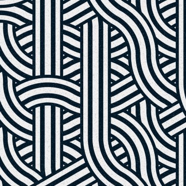 Renkli fayanslar, pürüzsüz rastgele birbirine bağlı dalgalı çizgiler deseni, bağlantı sanatı arkaplan tasarımı çizimi  