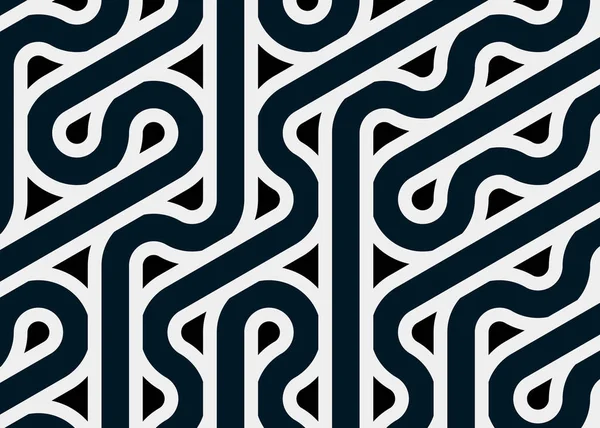 Renkli fayanslar, pürüzsüz rastgele birbirine bağlı dalgalı çizgiler deseni, bağlantı sanatı arkaplan tasarımı çizimi  