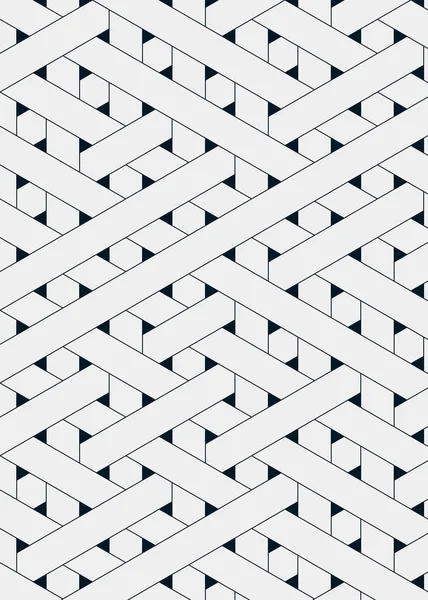 Renkli fayans, kusursuz rastgele dokuma çizgileri deseni, bağlantı sanatı arkaplan tasarımı illüstrasyonu  